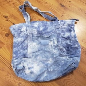Tie Dye Blue Victoria's Secret bag
